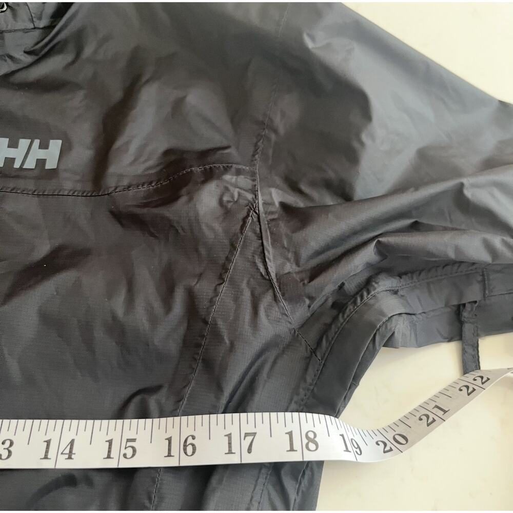 Helly Hansen Loke 2.0 Waterproof Rain Jacket Black NWT Hiking Outdoor Size Small - Picture 5 of 12